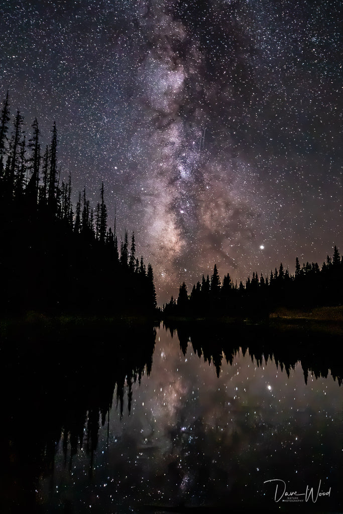 Milky Way Over Lake Irene