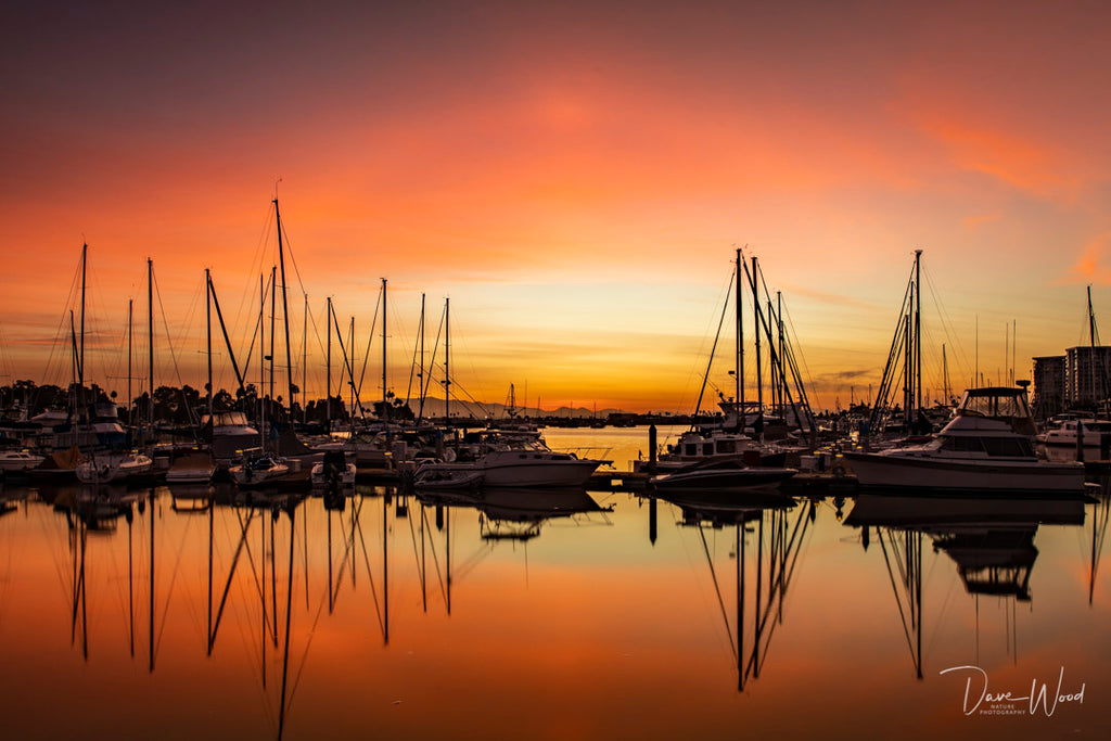 Vivid Sunrise At Glorietta Bay